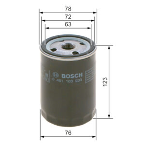 Φίλτρο Λαδιού Bosch 0451103033 (OP 526)