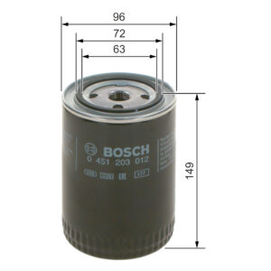 Φίλτρο Λαδιού Bosch 0451203012 (OP525)