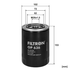 Φίλτρο Λαδιού JapanParts FO-597S (OP636)