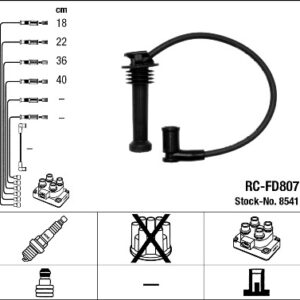 NGK Μπουζοκαλώδια RC-FD807