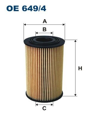 Φίλτρο Λαδιού JapanPARTS FO-EC0004 (OE649/4)