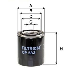 Φίλτρο Λαδιού FILTRON OP583