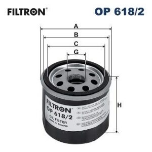 Φίλτρο Λαδιού Filtron OP618/2