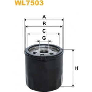 Φίλτρο Λαδιού WIX WL7503 (OP616/3)