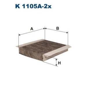Φίλτρο Καμπίνας FILTRON K1105A-2X
