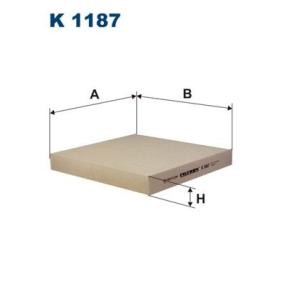 Φίλτρο Καμπίνας FILTRON K1187