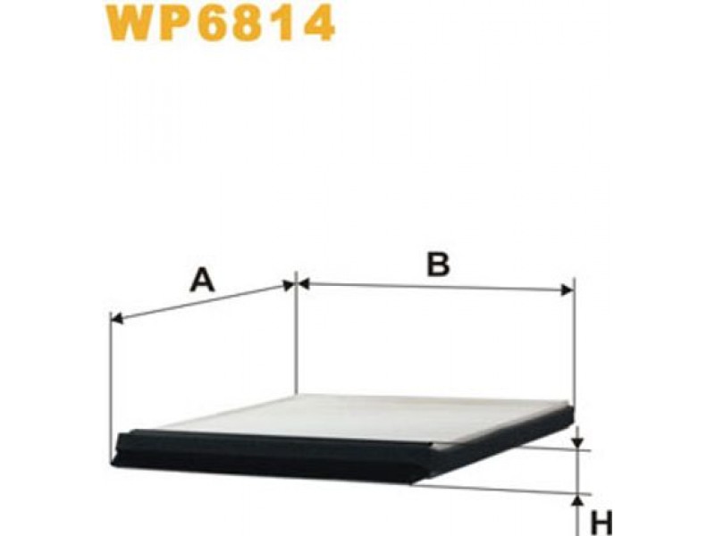Φίλτρο Καμπίνας WIX WP6814 (K1007)