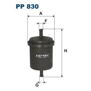 Φίλτρο Καυσίμου FILTRON PP830