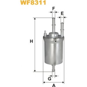 Φίλτρο Καυσίμου WIX WF8311 (PP 836/3)