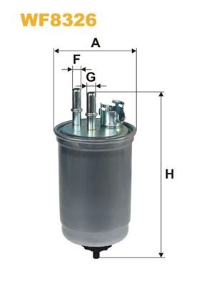 Φίλτρο Καυσίμου WIX WF8326 (PP 838/5)