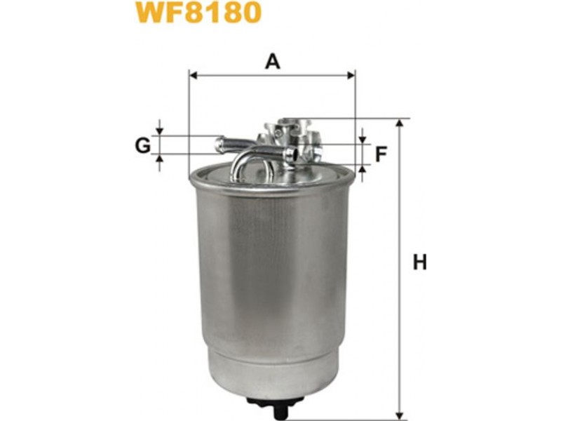 Φίλτρο Καυσίμου Wix WF8180 (PP 839/2)