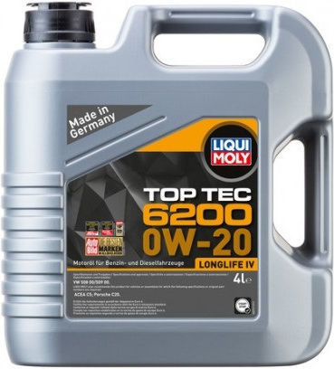 LIQUI MOLY 0W-20 TOP TEC 6200 4L