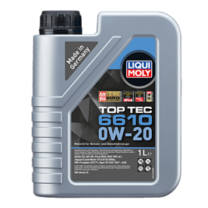 LIQUI MOLY 0W-20 TOP TEC 6610 1L