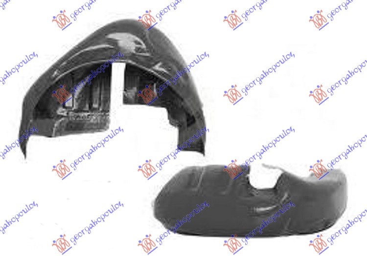ΘΟΛΟΣ ΠΙΣΩ ΠΛΑΣΤΙΚΟΣ ΔΕ RENAULT CLIO 98-01 010900851