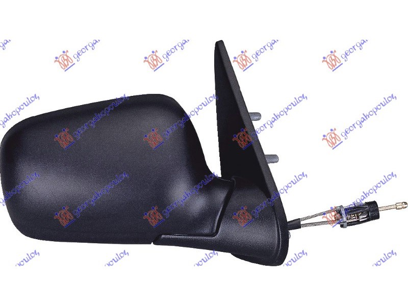 Καθρεφτης Μηχανικος Με Ντιζες (CONVEX GLASS) Δεξια Skoda Felicia 98-01 012307481