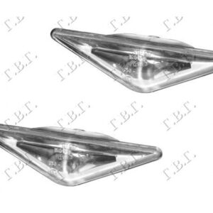 Φλας Φτερου Διαφανες Λευκο (ΣΕΤ) Ford Focus 98-04 - 014705500