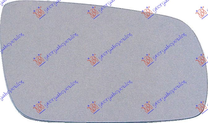 ΚΡΥΣΤΑΛΛΟ ΚΑΘΡΕΦΤΗ -2003 ΘΕΡΜΑΙΝΟΜΕΝΟ (ΜΑΚΡΥ) (CONVEX GLASS) ΔΕ SEAT LEON 99-05 017107606