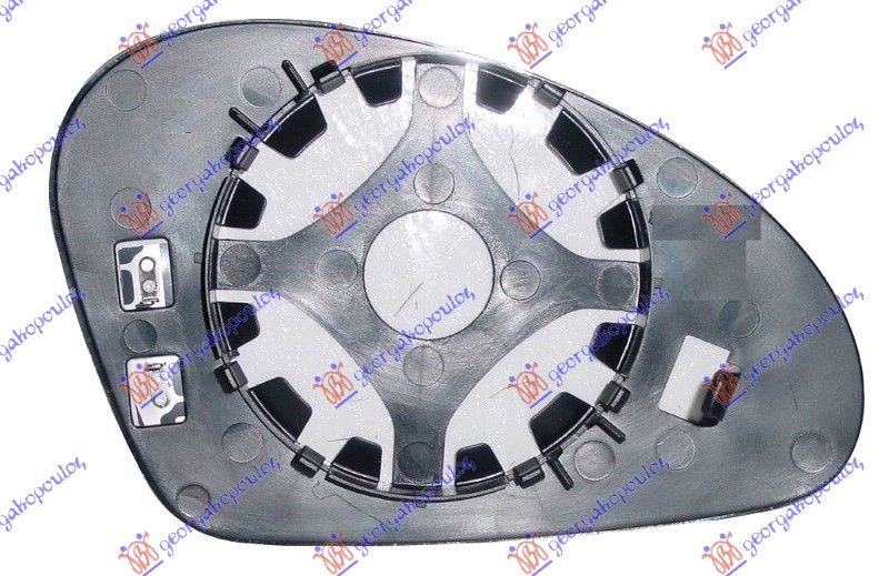 ΚΡΥΣΤΑΛΛΟ ΚΑΘΡΕΦΤΗ ΘΕΡΜΑΙΝΟΜΕΝΟ 2003- (ASPHERICAL GLASS) ΑΡ SEAT LEON 99-05 017107612