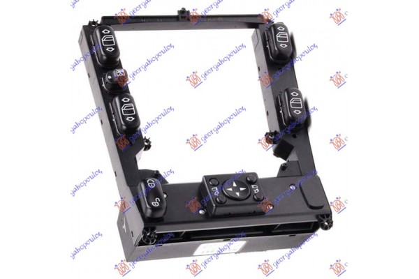 Διακόπτης ΠΑΡΑΘ/ΚΑΘΡ. (ΜΕ ΗΛ.ΑΝΑΚΛ.) 02- (49pin) Mercedes Ml (W163) 98-05 019907190