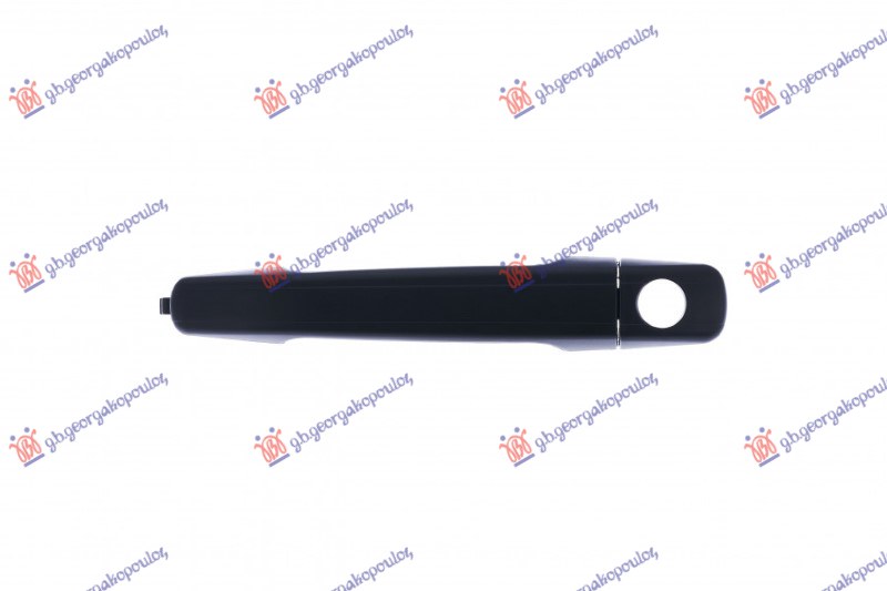 Χερούλι Πόρτας Εμπρός Εξω Μαύρο Αριστ. Mercedes Ml (W163) 98-05 019907844