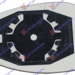 Κρυσταλλο Καθρεφτη Θερμαινομενο (CONVEX GLASS) Δεξια Fiat 500 07-15   020207611