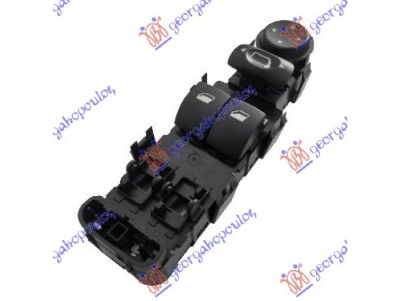 Διακοπτης ΠΑΡΑΘ.ΕΜΠ.(Διπλοs)(6+3pin) Αριστερα Citroen C4 04-11 - 020707174
