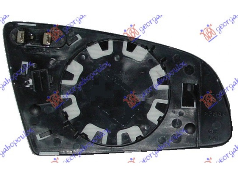 Κρυσταλλο Καθρεφτη Θερμαινομενο (ASPHERICAL GLASS) Αριστερα Audi A4 04-07 021707602