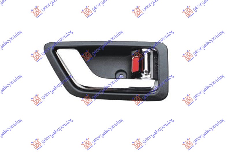 ΧΕΡΟΥΛΙ ΠΟΡΤΑΣ ΕΜΠΡΟΣ-ΠΙΣΩ ΕΣΩ ΧΡΩΜΙΟ ΔΕ HYUNDAI GETZ 02-05 022107863