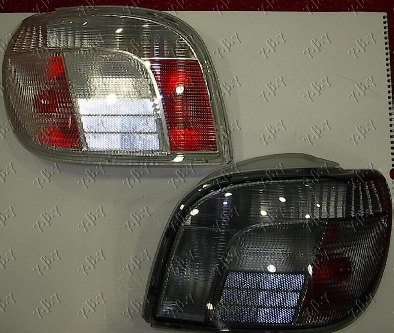 ΦΑΝΟΣ ΠΙΣΩ ΣΕΤ ΛΕΥΚΟΣ TOYOTA YARIS I 99-05 022505810