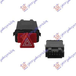 Διακοπτης Αλαρμ (9pin) Audi A4 00-04    022607150