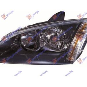 Φανος Εμπρος (ΜΑΥΡΟ) (Ε) (TYC) Αριστερα Ford Focus 04-08 - 024705274