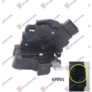 Κλειδαρια Πορτας Πισω ΗΛΕΚΤ/ΚΗ (6pin) Δεξια Ford Focus 04-08 - 024707221
