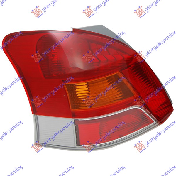 ΦΑΝΟΣ ΠΙΣΩ 2009- (ΚΙΤΡΙΝΟ ΦΛΑΣ) LED (E) (DEPO) ΑΡ TOYOTA YARIS II 05-11 025205817