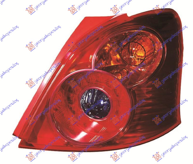 ΦΑΝΟΣ ΠΙΣΩ (T-SPORT) (E) (DEPO) ΔΕ TOYOTA YARIS II 05-11 025205891