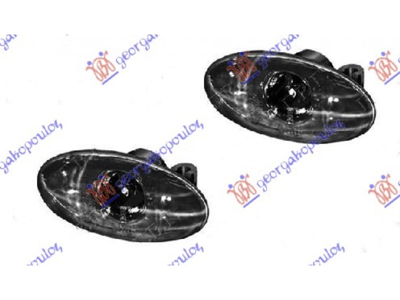 Φλας Φτερου Σετ (ΔΙΑΦΑΝΕΣ ΦΥΜΕ)CITROEN C2 03-08 - 019505520