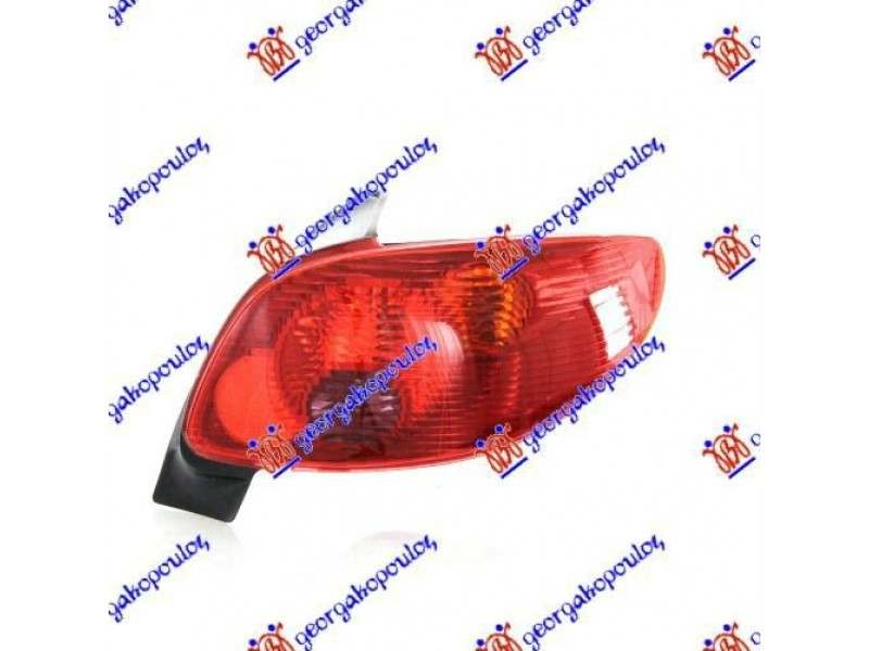 Φανος ΟΠΙΣΘ.03- Marelli Δεξια Peugeot 206 98-09 025605991