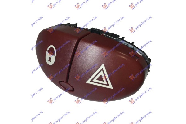 Διακοπτης ΑΛΑΡΜ-ΚΛΕΙΔΩΜΑΤΟΣ (5pin) Peugeot 206 98-09 025607150