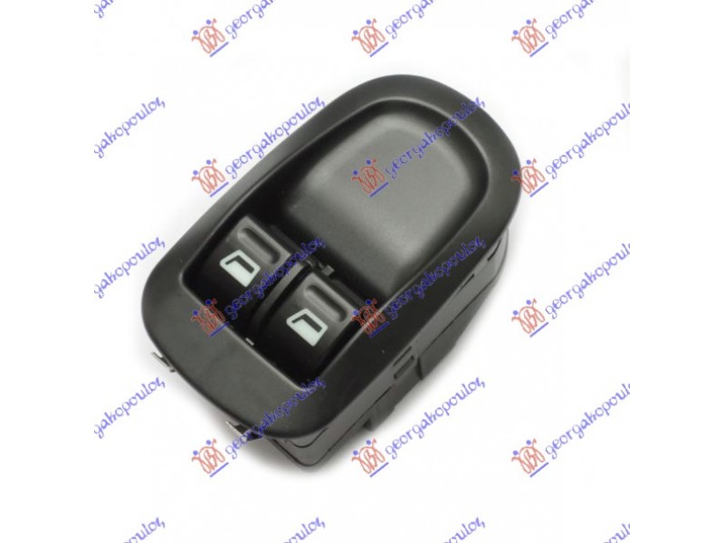 Διακοπτης ΠΑΡΑΘ. ΕΜΠ. (Διπλός)(6pin) Αριστερα Peugeot 206 98-09 025607174