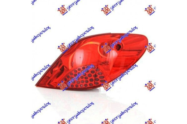Δεξια Φανος Πισω -10 Visteon Peugeot 207 06-14 027005816