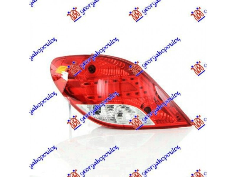 Φανος Πισω 10- (Ε) Αριστερα Peugeot 207 06-14 027005822