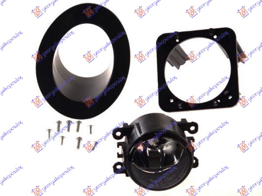 Προβολείς Ομίχλης CITROEN C1 2005 - 2008 ( P ) Αριστερά 027705112