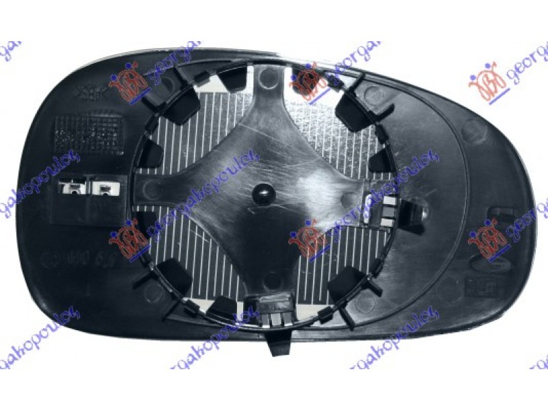 Κρύσταλλο Καθρέφτη -09 Θερμαιν (ASPHERICAL GLASS) Αριστερά Seat Leon 05-13 028107602