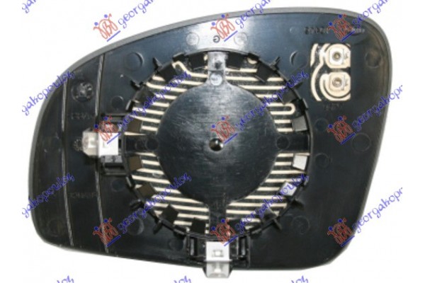 Κρυσταλλο Καθρεφτη Θερμαινομενο (CONVEX GLASS) Δεξια Skoda ROOMSTER-PRAKTIK 06-10 030807601