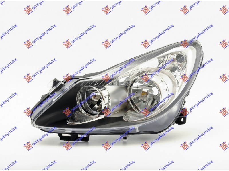 Φανος Εμπρός Μαύρος (SPORT-OPC) -11 (E) (DEPO) Αριστ. Opel Corsa D 06-15 032805152