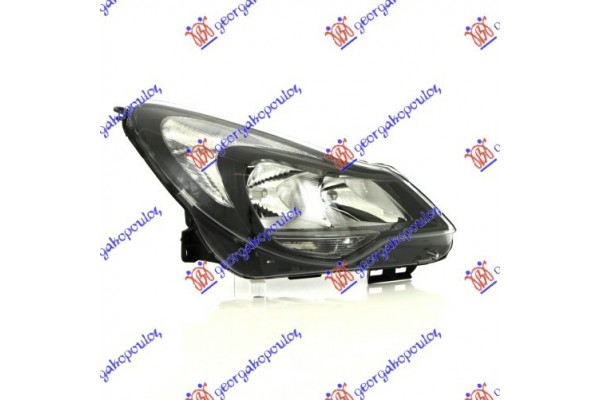 Φανος Εμπρός ΗΛΕΚΤΡ. 11- Μαύρο (Ε) (DEPO) Δεξ. Opel Corsa D 06-15 032805296