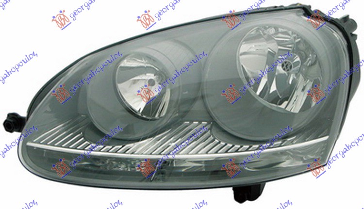 ΦΑΝΟΣ ΕΜΠΡΟΣ (ΓΚΡΙ ΚΑΘΡΕΦΤΗ) (Ε) (DEPO) ΑΡ VW GOLF V 04-08 036105134