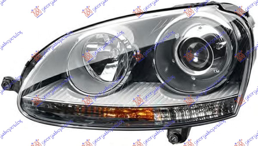 ΦΑΝΟΣ ΕΜΠΡΟΣ XENON (ΜΑΥΡΟ) GTi (MARELLI) ΑΡ VW GOLF V 04-08 036105272
