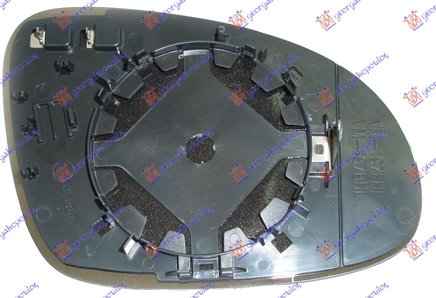 ΚΡΥΣΤΑΛΛΟ ΚΑΘΡΕΦΤΗ ΘΕΡΜΑΙΝΟΜΕΝΟ (ASPHERICAL GLASS) ΑΡ VW GOLF V 04-08 036107602
