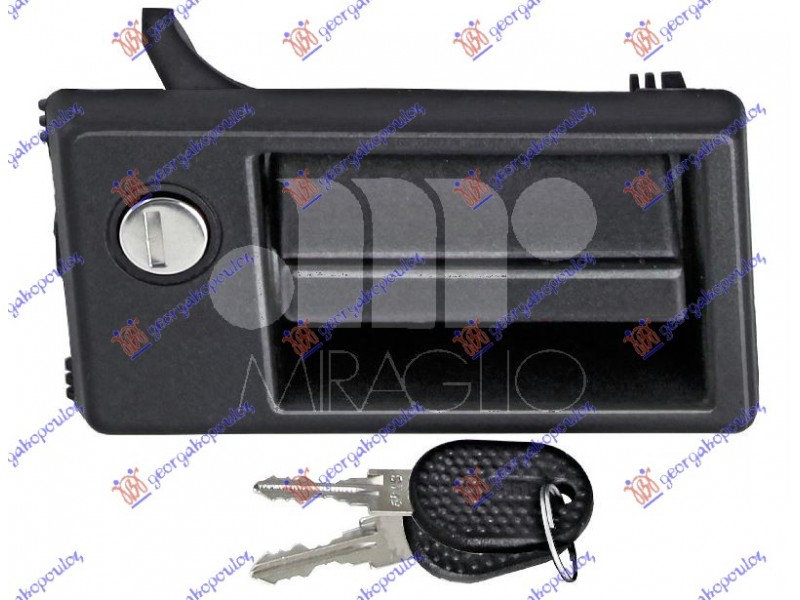 Χερουλι ΕΜ.ΠΟΡΤΑΣ Εξω Κομπλ Αριστ. Fiat Cinquecento 93-98 - 039707842