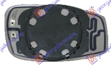 ΚΡΥΣΤΑΛΛΟ ΚΑΘΡΕΦΤΗ -2009 ΘΕΡΜΑΙΝΟΜΕΝΟ (CONVEX GLASS) ΑΡ FIAT STILO 01-06 041007612